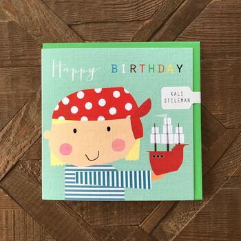 Happy Birthday Pirate Card, 4 of 5