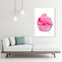 Pink Cupcake Print, thumbnail 2 of 6