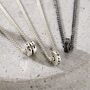 Mens Personalised Mini Spinning Disc Necklace, thumbnail 4 of 7