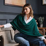 Lucy Four Way Cashmere Poncho, thumbnail 5 of 12