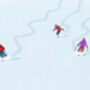 Personalised Ski And Snowboard Poster, thumbnail 3 of 8