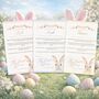 Personalized Easter Bunny Letter, Easter Basket Keepsake, thumbnail 1 of 4