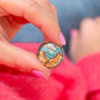 Personalised Vintage Map Token For Her, thumbnail 3 of 12