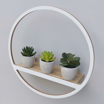 Wooden Circle Shelf | New For 2020, 3 of 7
