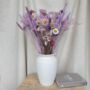 Lilac Dried Flower Arrangement With Daisies, thumbnail 2 of 4