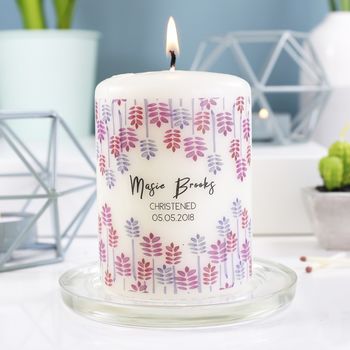 Christening Candle Gift For Boys And Girls, 2 of 11