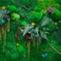 Moss Wall Art With Preserved Flowers, thumbnail 10 of 12