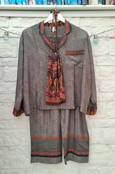Upcycled Sari Pyjamas, 7 of 12