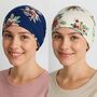 Chemo Turban For Women – Soft Cotton Cancer Headwear Beanie Hat And Scarf Alternative, thumbnail 4 of 5