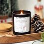 Christmas Candle Gift For A Special Couple, Christmas Eve Present For Him And Her, thumbnail 8 of 9
