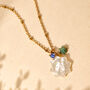 Mother Of Pearl Sun Necklace, thumbnail 1 of 2