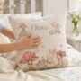 Kids Personalised Easter Bunny Pocket Cushion, thumbnail 1 of 4