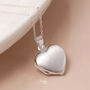 Personalised Sterling Silver Heart Locket, thumbnail 1 of 11