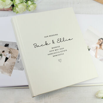 Personalised Wedding Day Photo Album Gift, 2 of 3