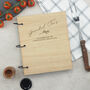 Personalised Wooden Cookbook For Her, thumbnail 10 of 10