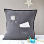 Personalised First Christmas Star Cushion, thumbnail 5 of 6