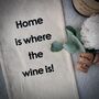 Personalised New Home Wine Cotton Bottle Bag, thumbnail 3 of 3