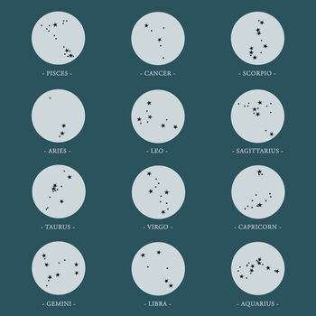 Solid Copper Constellation Cufflinks, 9 of 10