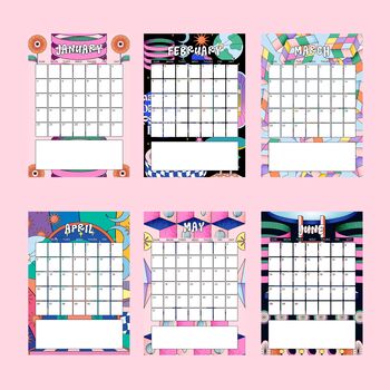 2026 Psychedelic Calendar, 2 of 5