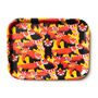 Pack Of Red Pandas Print Small Wooden Tray, thumbnail 2 of 5
