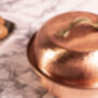 Solid Copper Mixing Bowl With Lid, Two Pieces, thumbnail 4 of 9