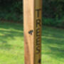 Engraved Garden Milestone Post, thumbnail 7 of 12