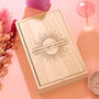 Personalised Sun Wooden Jewellery Case With Mirror, thumbnail 12 of 12