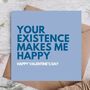 Funny Valentines Card For Husband, thumbnail 1 of 3