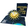 Trip Around The Sun! Funny 3D Pop Up Birthday Card, thumbnail 5 of 8