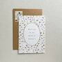 Lilla Floral Maid Of Honour Card, thumbnail 1 of 4