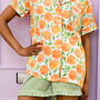 Fruity And Full Of Frills Short Pj Set, thumbnail 7 of 9