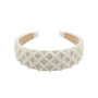 Pearl Lattice Style Headband, thumbnail 1 of 2