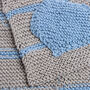 Baby Dinosaur Striped Blanket Easy Knitting Kit, thumbnail 6 of 8
