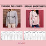 Personalised Year Roman Numerals Sweatshirt Embroidered, thumbnail 12 of 12