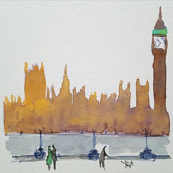 London Skyline Limited Edition Giclee Print, 4 of 7