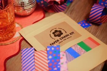 Deck The Halls | Christmas Paper Chain Kit, 2 of 10
