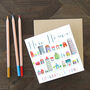 Colourful New Home Card, thumbnail 1 of 5