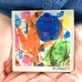 Personalised Child's Drawing Glass Coaster, thumbnail 1 of 2
