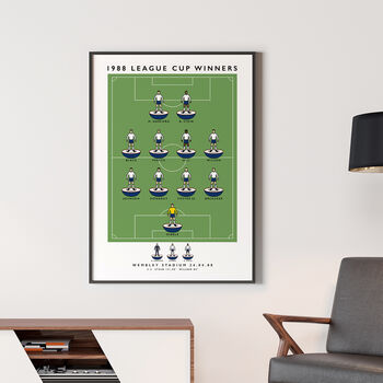 Luton Town 1988 League Cup Poster, 3 of 8