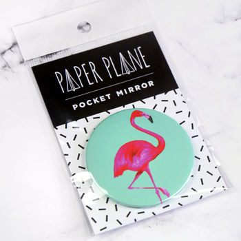 Flamingo Pocket Mirror, 7 of 9