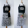 Personalised Quality Cotton Apron, Birthday Gift, thumbnail 4 of 9