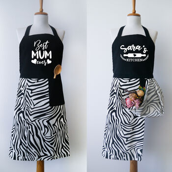 Personalised Quality Cotton Apron, Birthday Gift, 4 of 9