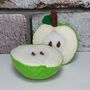 Cuttable Felt Apple Toy – Interactive, Handmade, Ukca/Ce Certified, thumbnail 5 of 6