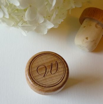 Personalised Wine Stopper With Initials, 5 of 5