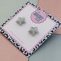 Star Glitter Stud Earrings *More Colours Available*, thumbnail 5 of 12