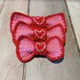Valentines Day Pet Bow Tie, Two Sizes, Two Styles, thumbnail 2 of 5