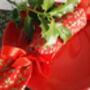 Red Holly Themed Reusable Christmas Crackers, thumbnail 9 of 12