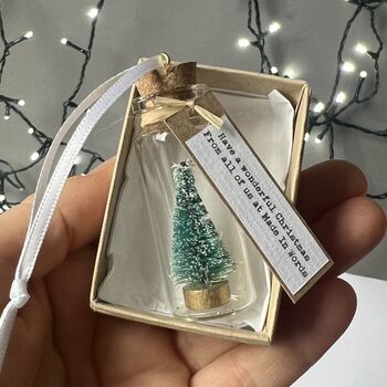 Personalised Miniature Christmas Tree Decoration, 9 of 12