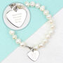 Personalised Pearl Message Bracelet Gift, thumbnail 4 of 6