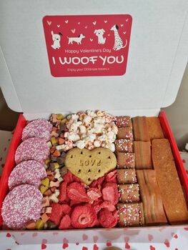 Dog Treat Box The Valentine's Heart One, 3 of 8